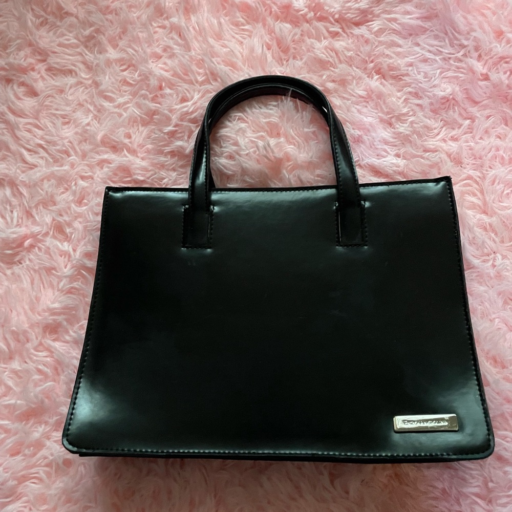 Black Leather Handbag